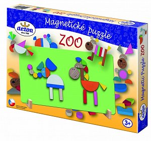 Magnetické puzzle ZOO v krabici