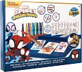 Sada malování se spray fixami Spidey
