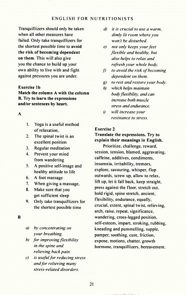 Náhled English for nutritionists (Angličtina pro nutriční terapeuty)