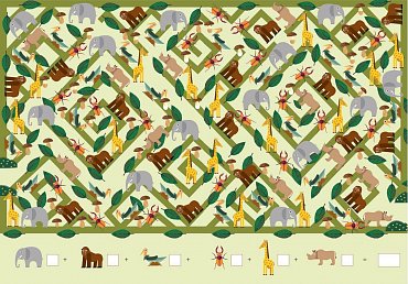 Náhled Velká bludiště - Najdi a spočítej