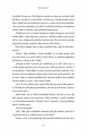 Náhled Poslední let