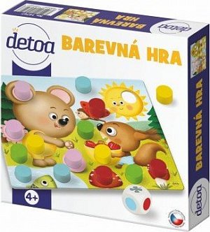 Mozaika/vkládačka - barevná hra