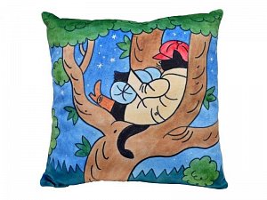Polštář Kocour Mikeš strom 30x30cm