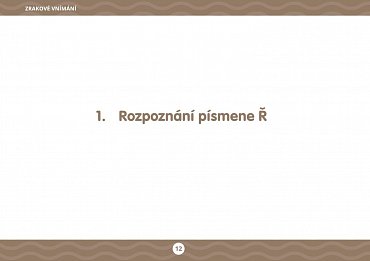 Náhled Učíme se hlásku Ř: Logopedie s úsměvem