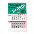 Nástěnný kalendář 2026 tříměsíční KLASIK