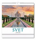 Romantický svet 2026 - nástenný kalendár
