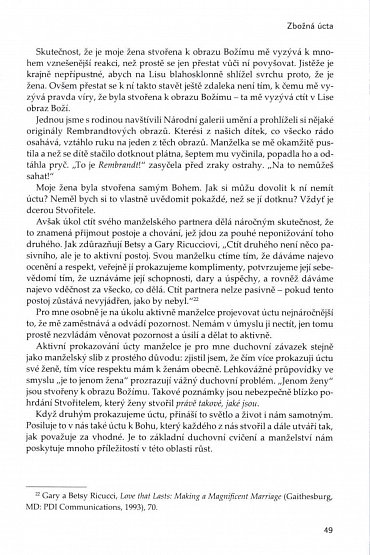 Náhled Posvátnost manželství