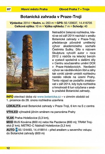 Náhled Rozhledny České republiky