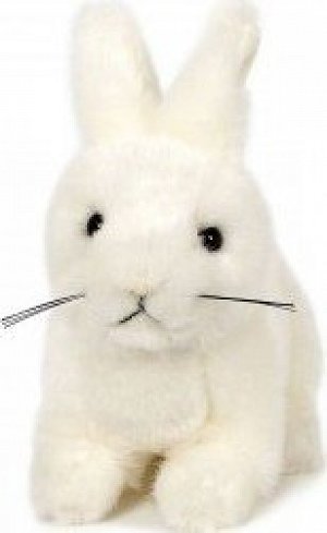 Králík plyš 15cm bílý 0m+