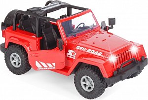 Džíp 1:10 se světelným a zvukovým efektem