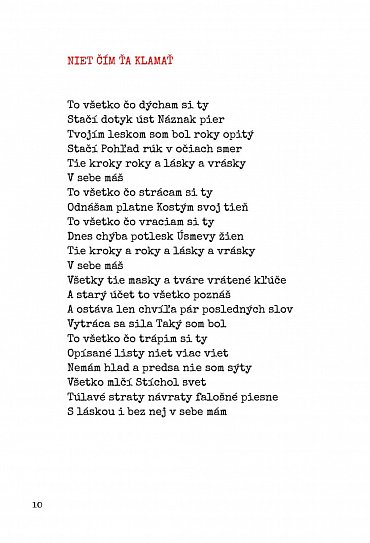 Náhled Texty (slovensky)