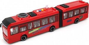 Trolejbus červený 1:16 