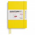Weekly Planner & Notebook 2026 Medium (A5) Lemon