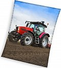 Dětská deka Traktor na Poli 130x160 cm