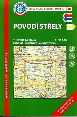 KČT 30 Povodí Střely 1:50 000 Turistická mapa, 6.  vydání