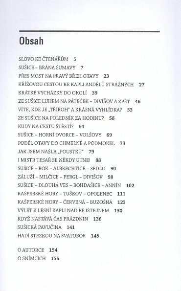 Náhled Toulky Šumavou - Sušicko pohledem Marie Malé