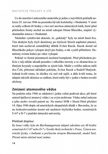 Náhled Nacistické poklady a StB