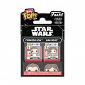 Funko Bitty POP: Star Wars - Princess Leia & Han Solo 2-pack