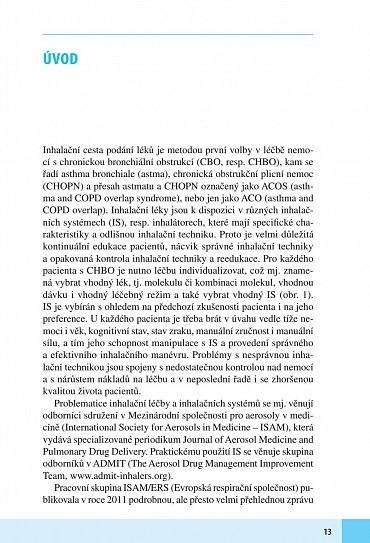 Náhled Inhalační systémy v léčbě nemocí s chronickou bronchiální obstrukcí, 2.  vydání