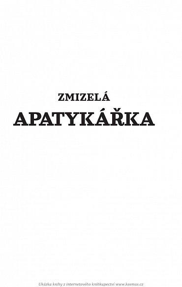 Náhled Zmizelá apatykářka