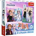 Puzzle Disney Princezny 2v1 + pexeso