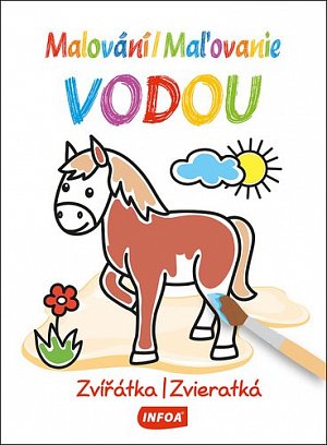 Malování vodou / Maľovanie vodou - Zvířátka / Zvieratká