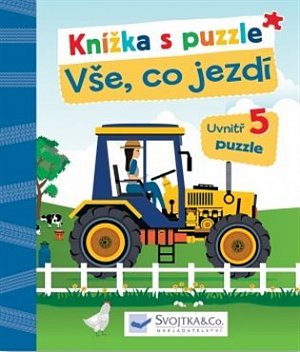 Vše, co jezdí - Knížka s puzzle