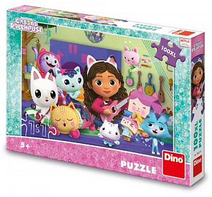 Puzzle XL Gábi a muzika 100 dílků