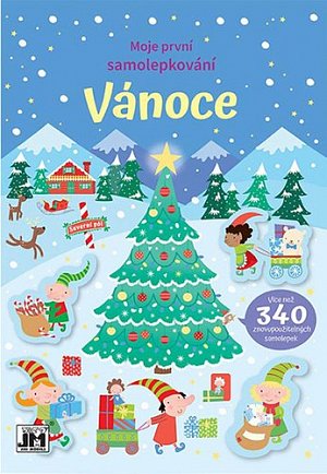 Vánoce - Moje první samolepkování