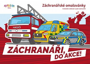 Záchranářské omalovánky / Záchranáři - Do akce!
