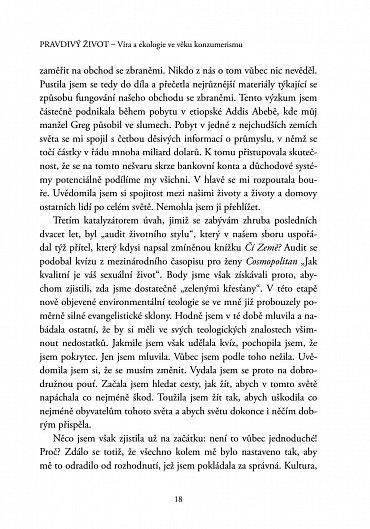 Náhled Pravdivý život - Víra a ekologie ve věku konzumerismu