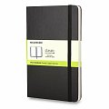 Zápisník Moleskine - tvrdé desky, L, čistý - černý