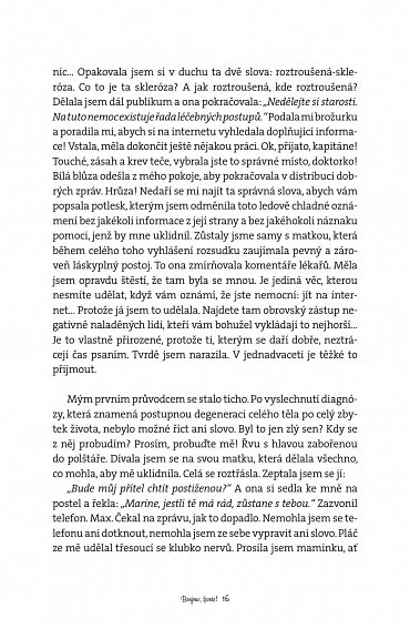 Náhled Bonjour, živote. Cesta, která mě naučila žít s roztroušenou sklerózou