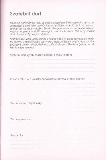 Náhled Svatební deník - Jak udělat svatbu