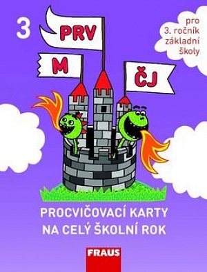 Procvičovací karty na celý školní rok 3 - ČJ, M, Prvouka