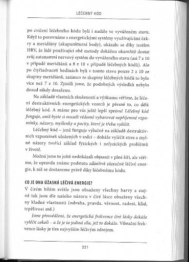 Náhled Léčebný kód