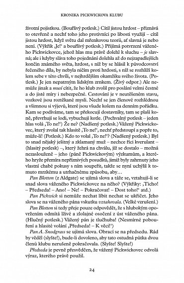 Náhled Kronika Pickwickova klubu, 1.  vydání