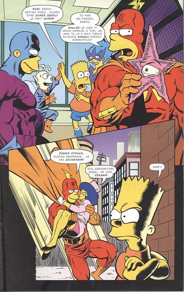 Náhled Simpsonovi - Bart Simpson 8/2017 - Radioaktivní Hugo v akci