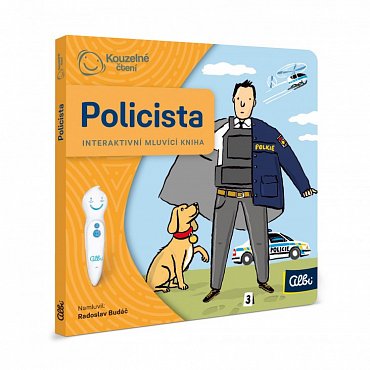 Náhled Policista - Kouzelné čtení minikniha pro nejmenší