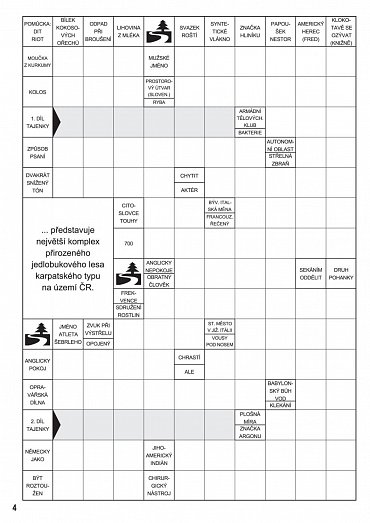 Náhled Kniha křížovek – Výletní místa naší vlasti