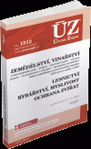 ÚZ 1512 Zemědělství, Vinařství, Lesnictví, Myslivost, Rybářství, Ochrana zvířat
