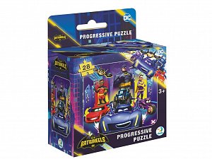 Puzzle Batwheels: Volám všechny! 28 dílků