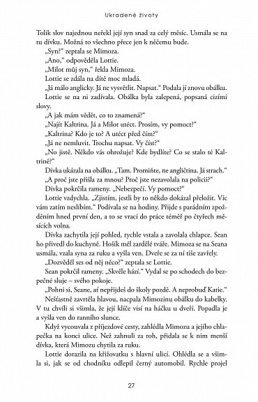 Náhled Ukradené životy, 1.  vydání