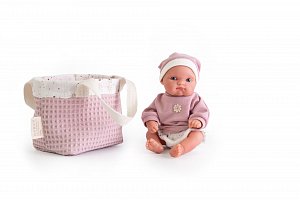 Antonio Juan 85212 Mufly - realistická panenka miminko s celovinylovým tělem - 21 cm