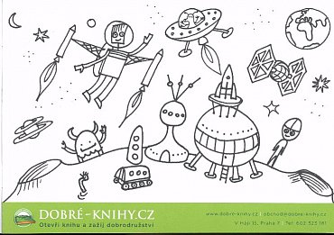 Náhled Omalovánky s postavičkou Booky