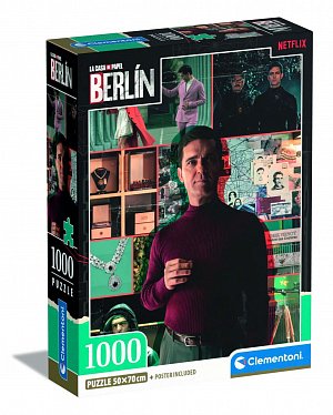 Puzzle La Casa de Papel: Berlín - Mám plán 1000 dílků