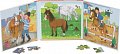 Magnetická puzzle kniha Jezdecká stáj