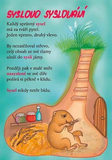 Náhled Slovníček Vyjmenováček SY