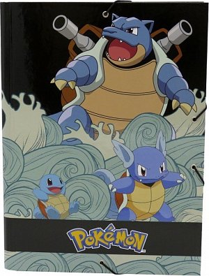 Pokémon A4 desky s klopou - Squirtle