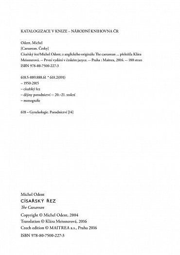 Náhled Císařský řez - Co je dobré vědět o císařském řezu a jak souvisí porod se schopností milovat